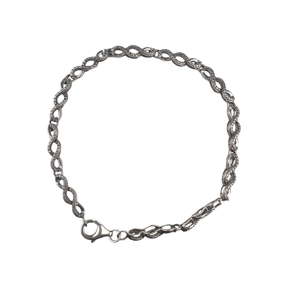 JWBR Sterling Silver Bracelet Dainty 7.75"
